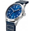 Tisell Watch Pilot Type A Blue 40 mm