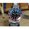 Tisell Watch GMT Batman Blue-Red