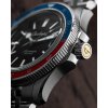 Geckota watch G-02 Gen 2 Diver Vintage Blue / Red