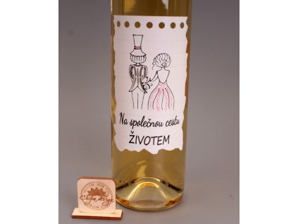 Víno s etiketou - Na společnou cestu životem