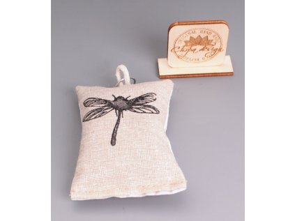 Antistresový přívěšek s levandulí - vážka