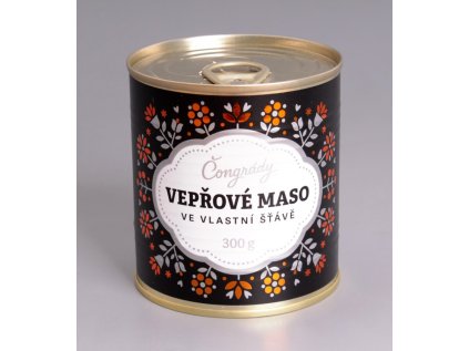 Vepřové maso ve vlastní šťávě