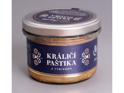 Králičí paštika s tymiánem