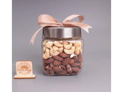 Dóza skleněná, malá - Potěšení natural 300g