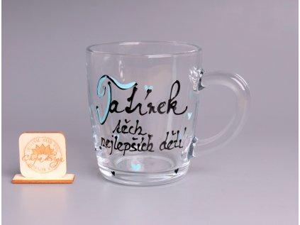 Skleněný hrnek - Tatínek těch nejlepších dětí