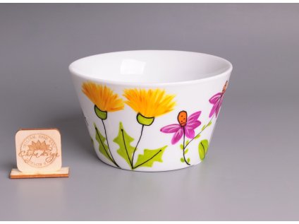 Porcelánová miska - bylinky