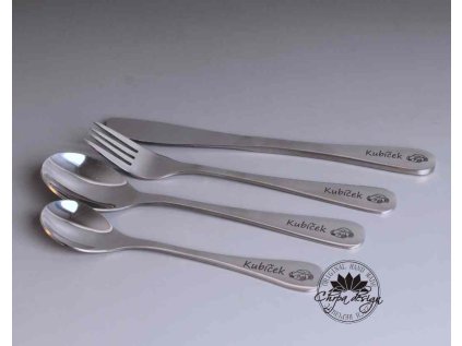 Nerezový příbor dětský - NA ZAKÁZKU - platba předem