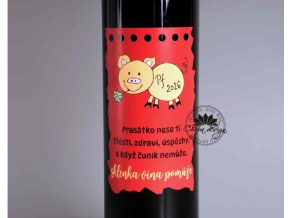 Víno s etiketou - PF 2026