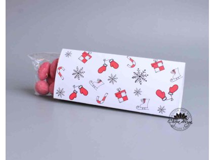 Mlsný pytlík - Zimní čas červený