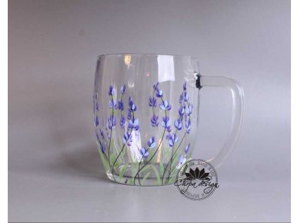 Půllitr - Levandule