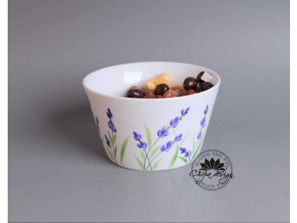 Porcelánová miska - Levandule