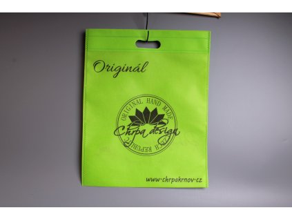 Netkaná taška - ORIGINÁL zelená