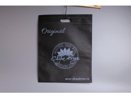 Netkaná taška - ORIGINÁL černá