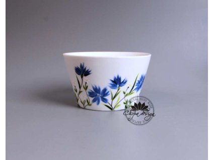 Porcelánová miska - Chrpy