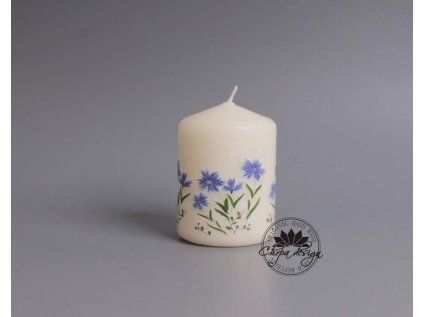 Svíčka malá - Chrpy