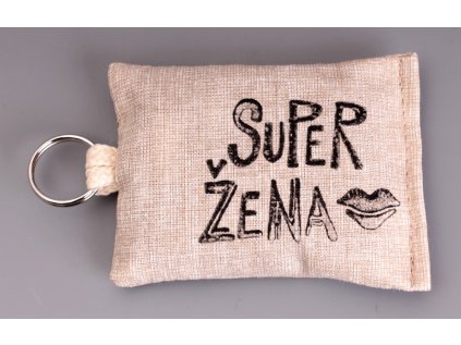 antistresový přívěšek - super žena