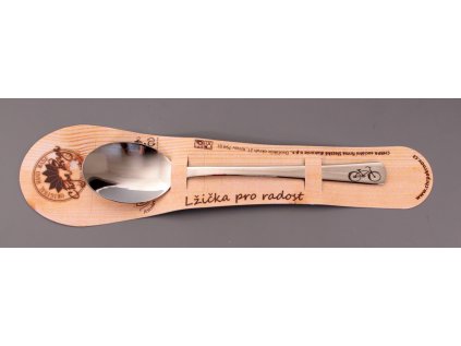 Nerezová lžička 13,5 cm - kolo