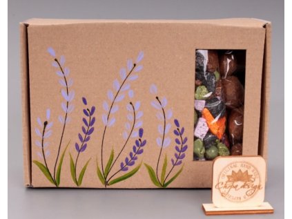 Sada miska oříšky - levandule