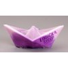 Svíčka lodička - velká - fialová