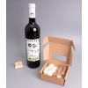 Set - víno + mlsná krabička - Elixír mládí mojí lásce