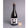 Sekt Charmat brut s etiketou - kočky s mašlí
