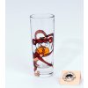 Nápojové sklo - štamprle 0,05 l Opice