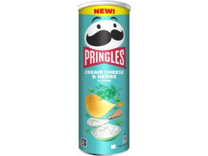 Pringles cream cheese & herbs 165g