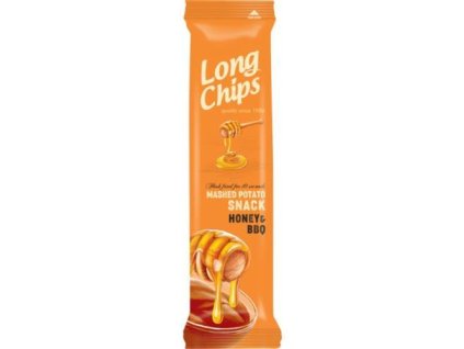 LongChips bramborový snack med a bbq 75g