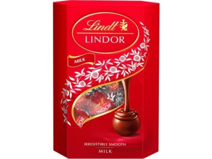 Lindt lindor milk cornet 137g