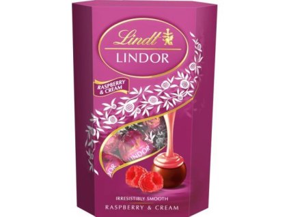 Lindt lindor raspberry cream 200g