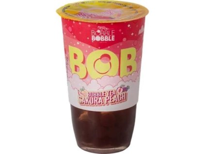 BOB bubble tea sakura peach 0,36L