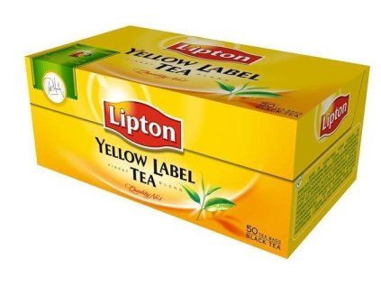 Čaj LIPTON yellow label