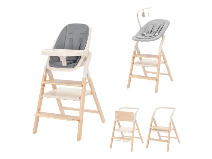 1cCARRELLO Ergo CRL 16701 Carbon Grey