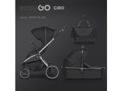 wozek dzieciecy easygo giro 2w1 ebony black