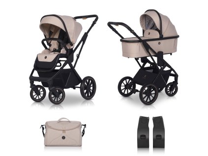 zestaw 2w1 wozek dzieciecy cavoe axo shine flaming