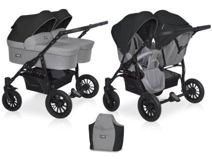 wozek dzieciecy riko basic saxo 05 grey fox