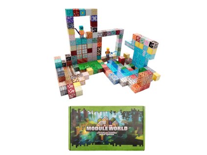 MSTB2358A megneticka stavebnice minecraft special blocks 202ks