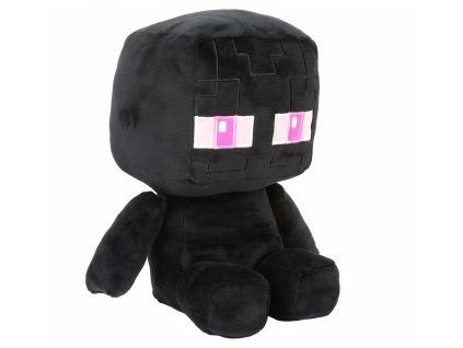 PHPL2483A plysova hracka minecraft enderman pixel maxi 25cm