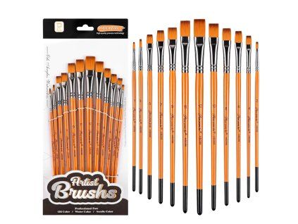 VPTB2489A sada umeleckych stetcu art 12ks ploche