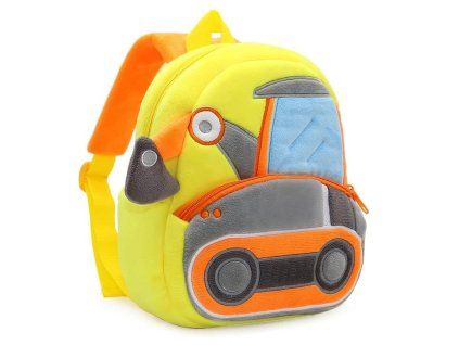 DBBH2486A detsky plysovy batoh bagr