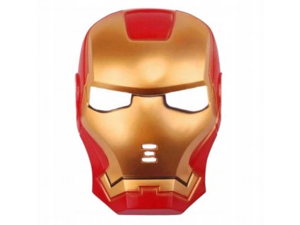OPBH1490A iron man cerveno zlata maska