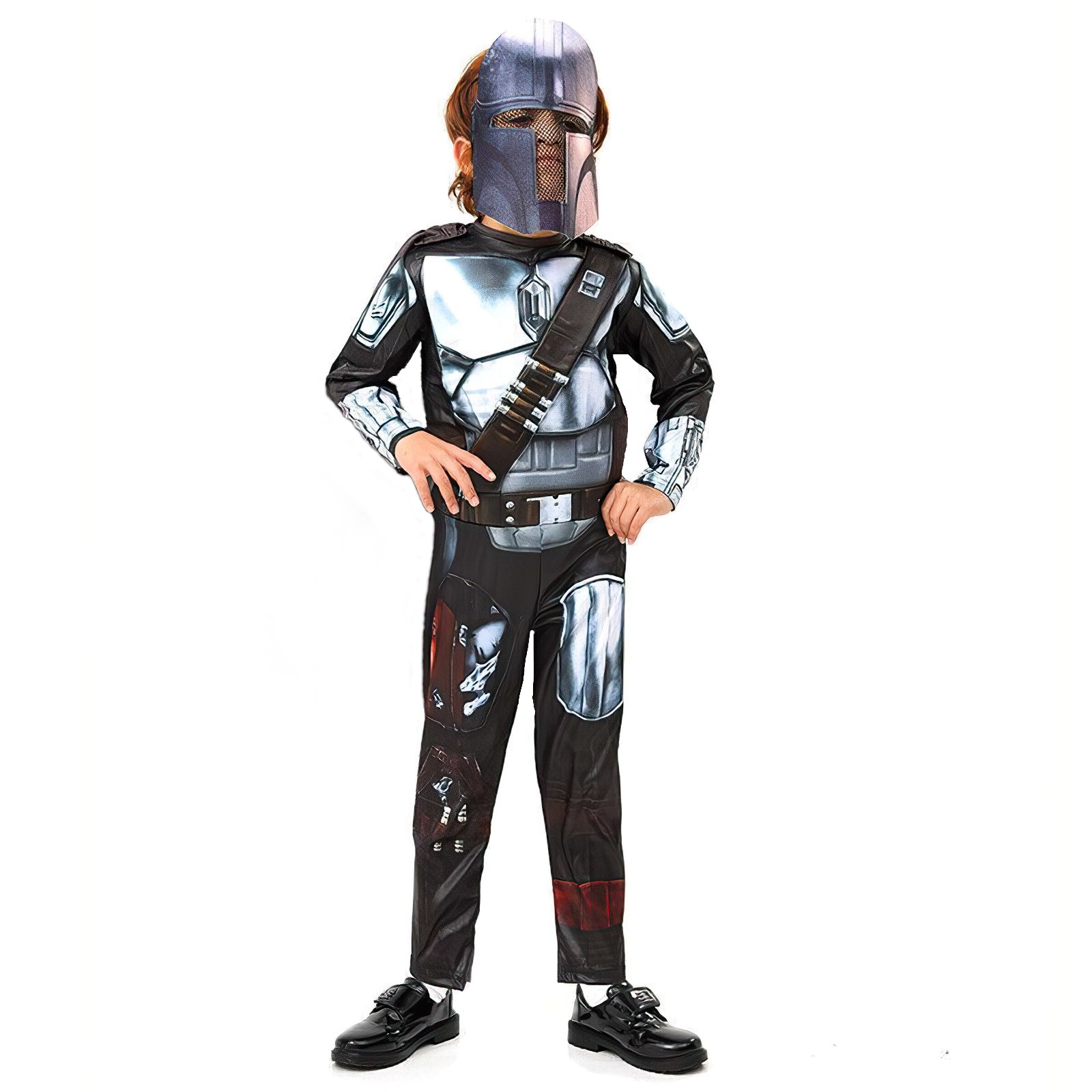 Levně FunCo Dětský kostým Star Wars Mandalorian s maskou 98-110 S