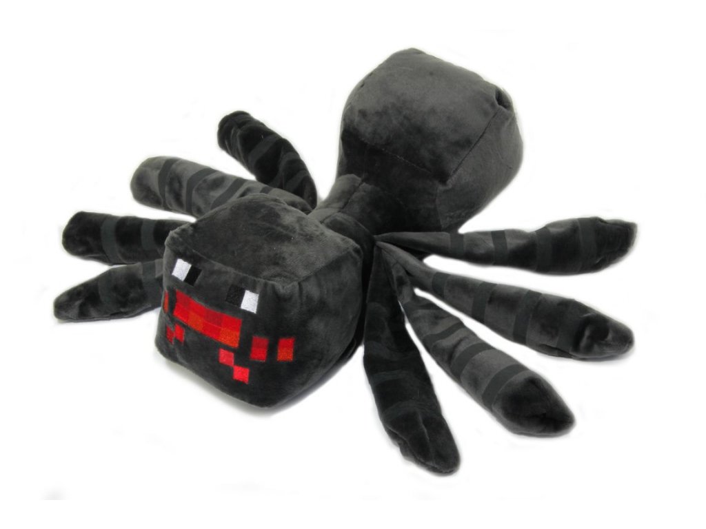 Levně Plush Plyšová hračka Minecraft Pavouk maxi 40cm