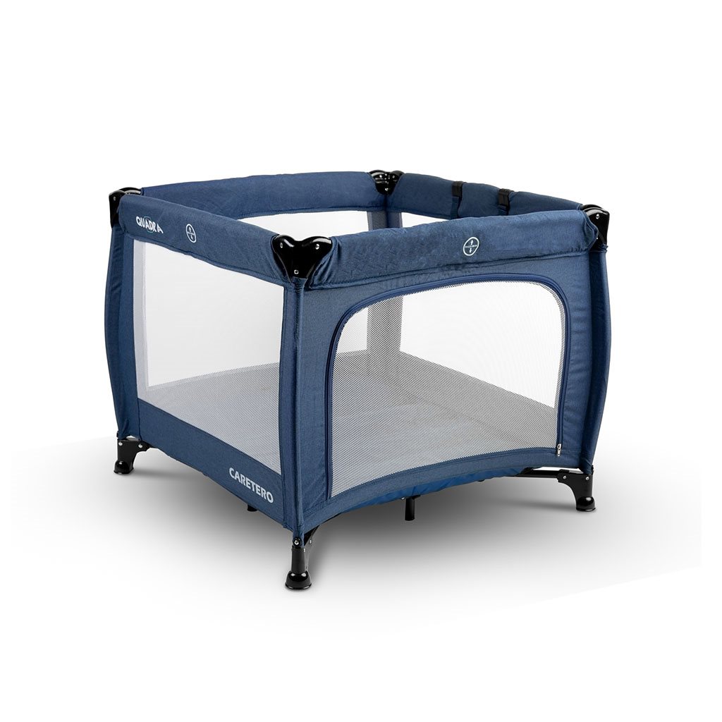 Levně Dětská skládací ohrádka CARETERO Quadra Barva: Blue