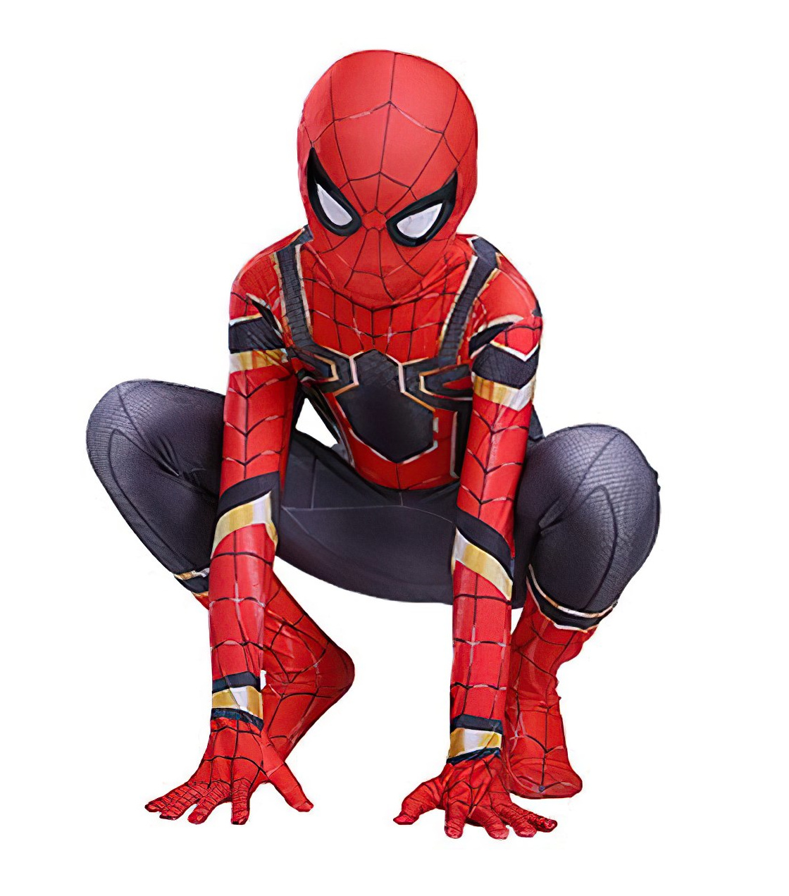FunCo Dětský kostým Superhrdina Spiderman s maskou 122-134 L