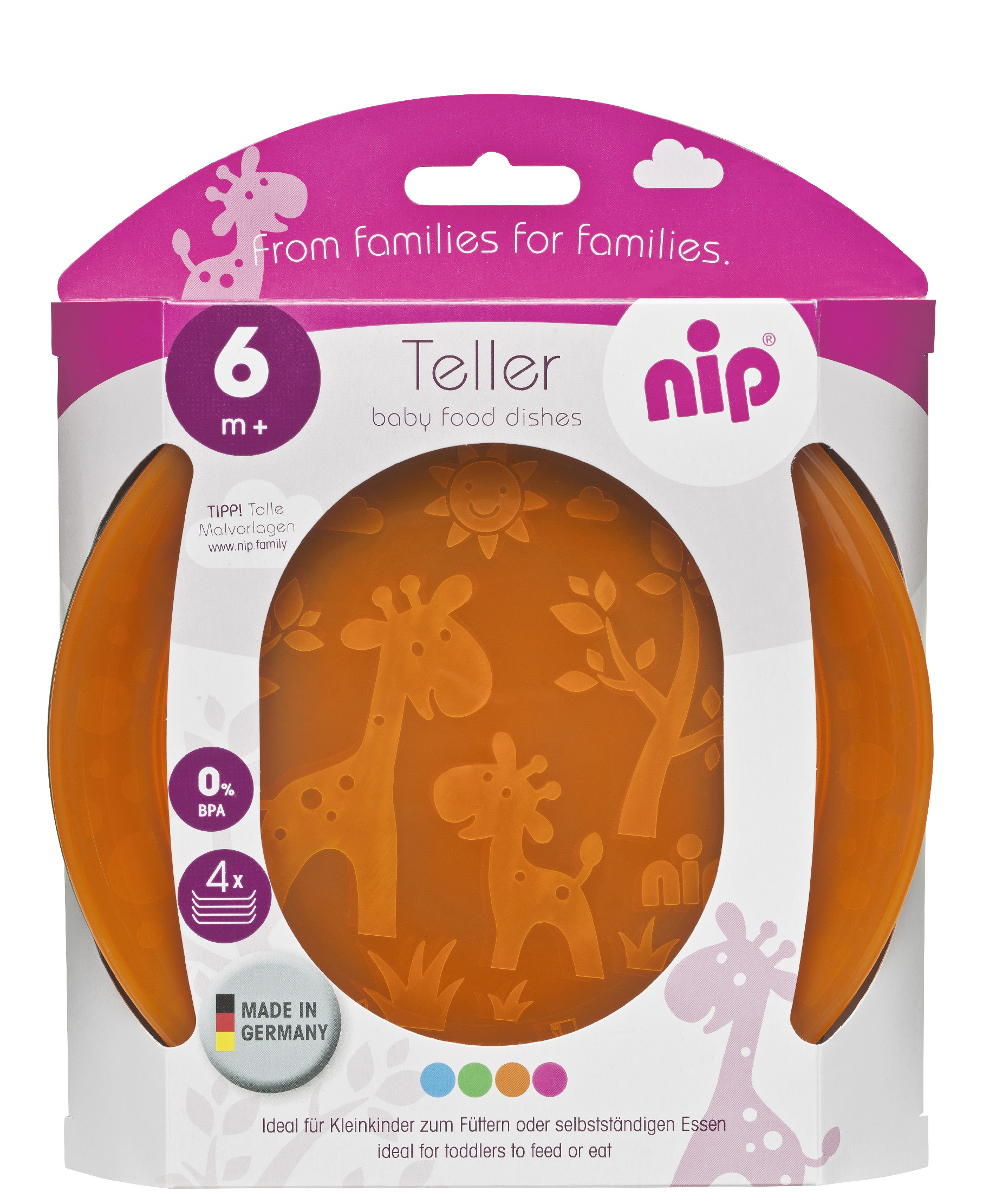 Levně NIP Talířek, 4ks