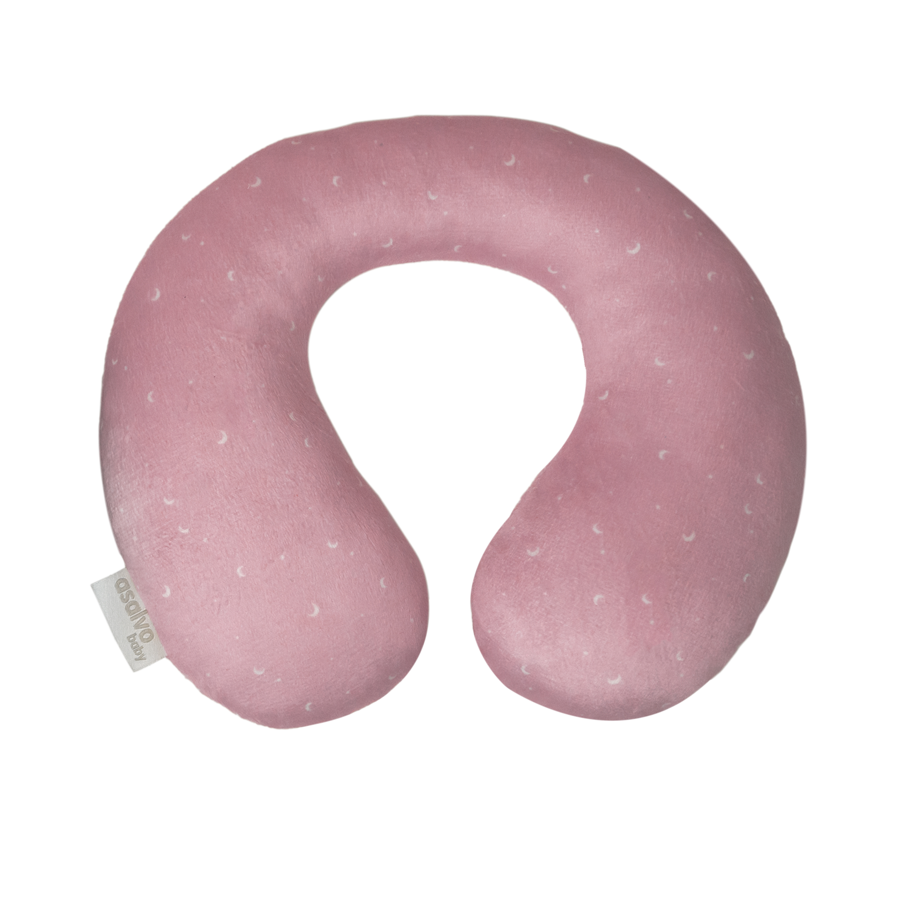 Levně Asalvo Cestovní polštář do auta pink