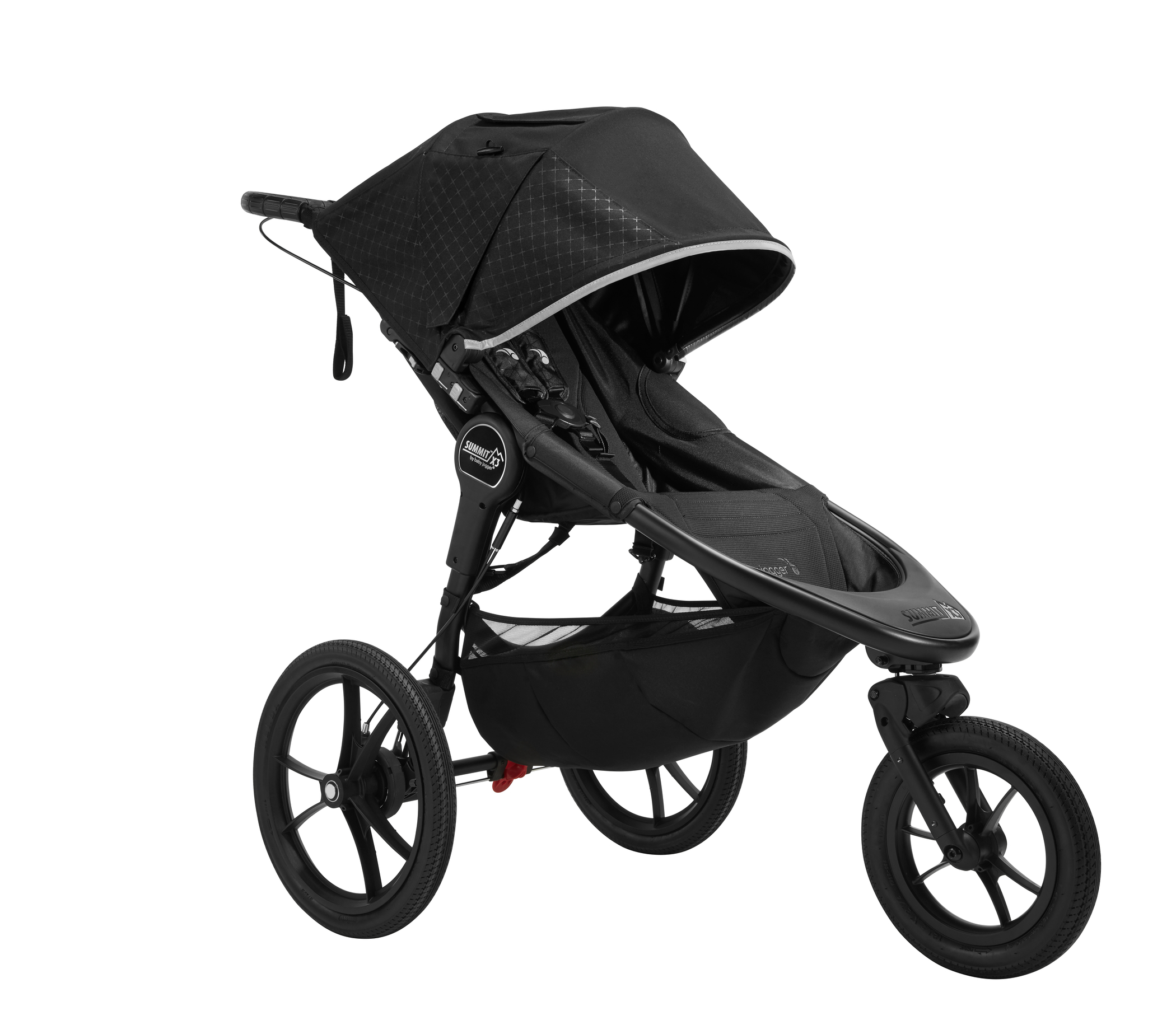Levně Baby Jogger BabyJogger SUMMIT X3 SINGLE MIDNIGHT BLACK