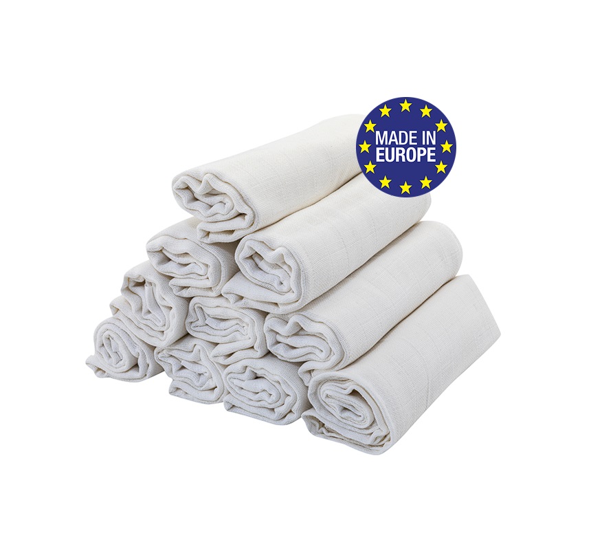 Levně Bomimi Pleny bavlna Standard 110 g/m2 80x70, 10ks, bílé
