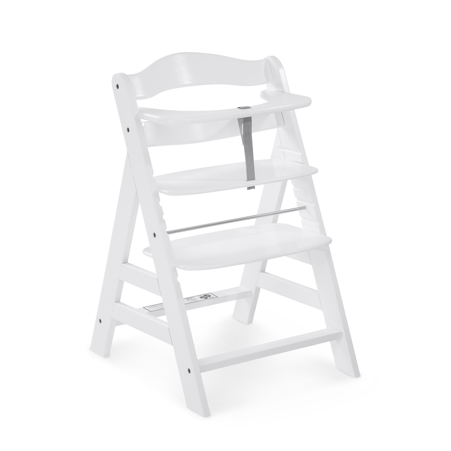 Levně Hauck Alpha+ dřevěná židle, white